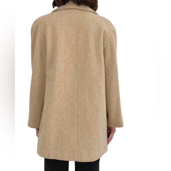 London Fog Women’s Oversized Coat Beige Size 10P - Picture 2 of 16